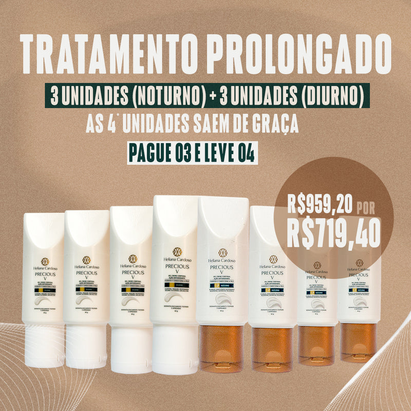 Kit 04 - Tratamento prolongado, resultados perfeito!