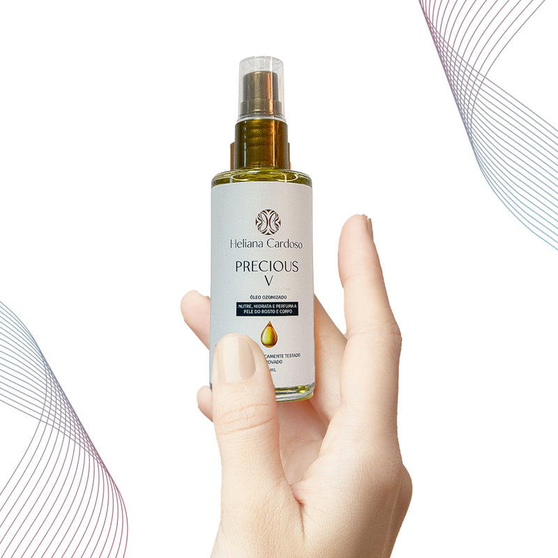 Óleo Ozonizado Hidratante Precious V - 60mL